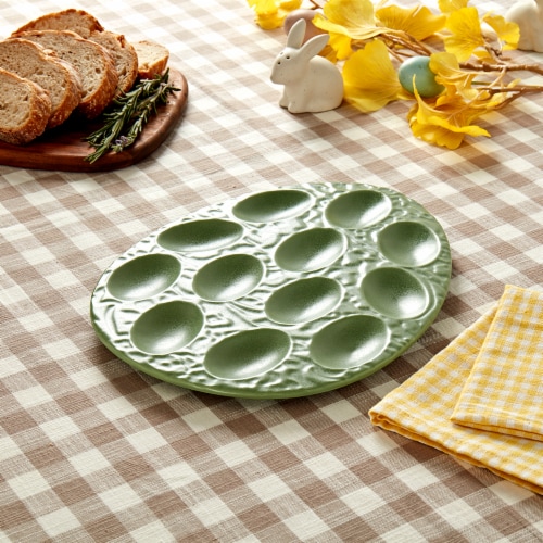 SDS for HD Designs 14.5 Inch Egg Platter Perspective: right