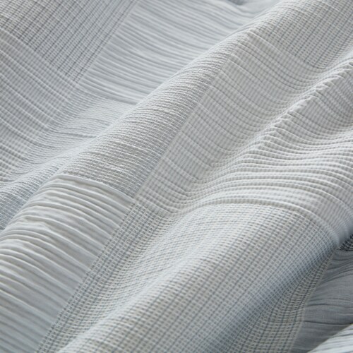 HD Designs 3-Piece Comforter Set - Blue Square Perspective: right
