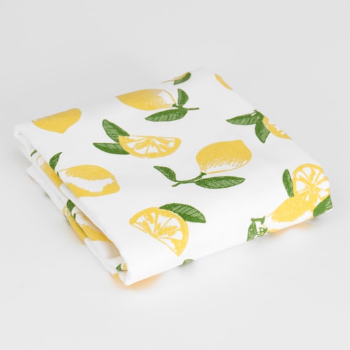 Everyday Living Dual Terry Kitchen Towel - Lemons Perspective: right
