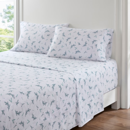 Everyday Living® Leaves Sheet Set Perspective: right