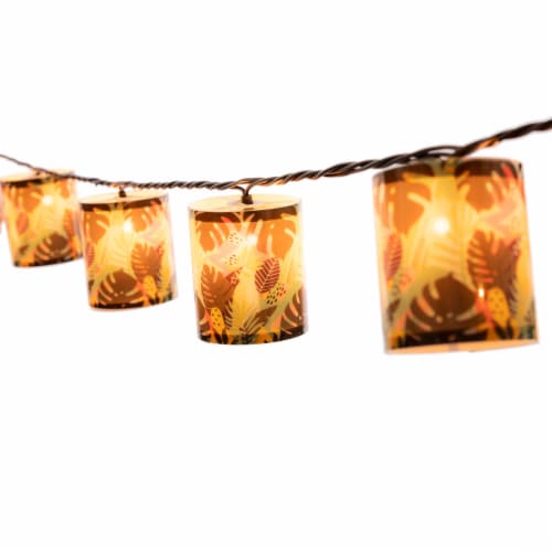 HD Designs Outdoors Printed Cylinder Light Set - Black Print Perspective: right