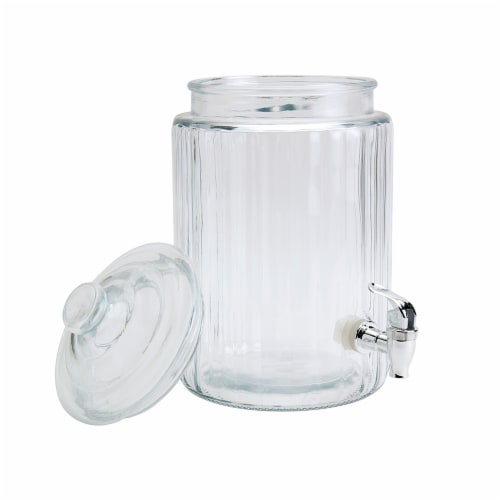 Everyday Living Glass Drink Dispenser – Clear Perspective: right