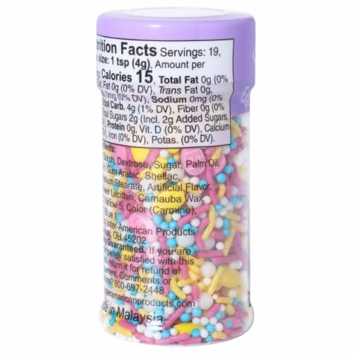 Holiday Home® Easter Mixed Sprinkle Bottle - Egg Hunt Perspective: right