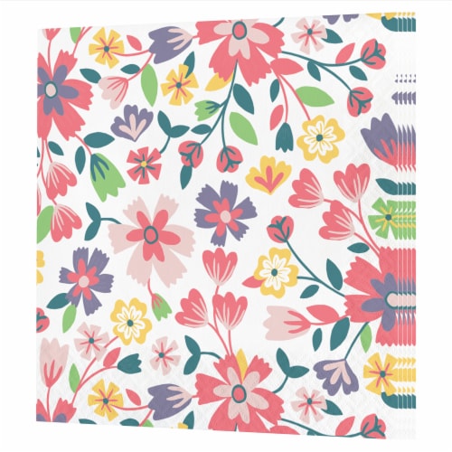 Holiday Home® Easter Floral Luncheon Napkins Perspective: right