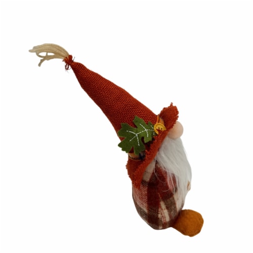 Holiday Home Harvest Fabric Gnome - Orange Perspective: right