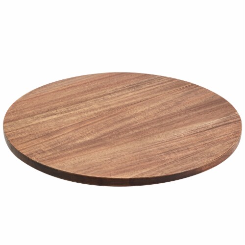 SDS for HD Designs Rustic Wood Lazy Susan Perspective: right