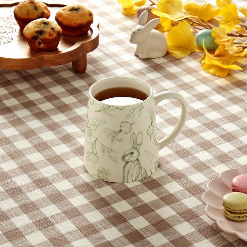 Sewing Down South Ceramic Mug - Garden Party Perspective: right