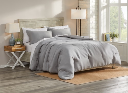 HD Designs® Comforter Set - Grey Perspective: right