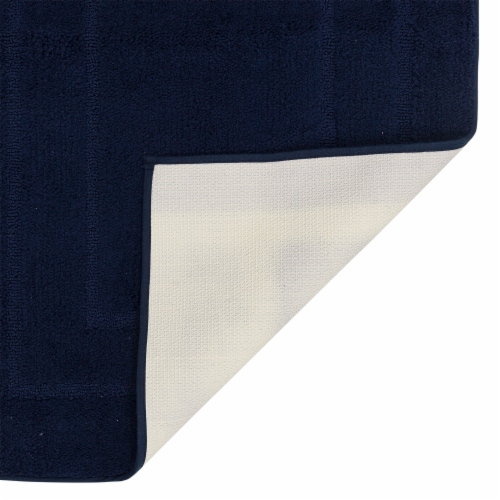 HD Designs Mohawk Home Bath Rug - Medieval Blue Perspective: right
