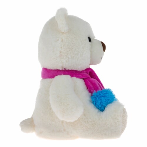 Holiday Home Bear Plush - White Perspective: right