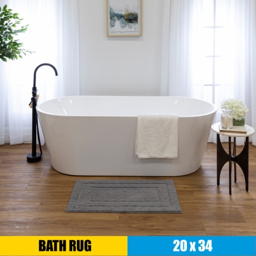 HD Designs Mohawk Home Bath Rug - Excalibur Perspective: right