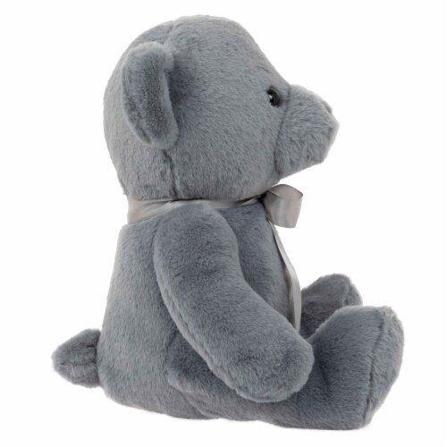 Holiday Home Teddy Bear Plush - Grey Perspective: right