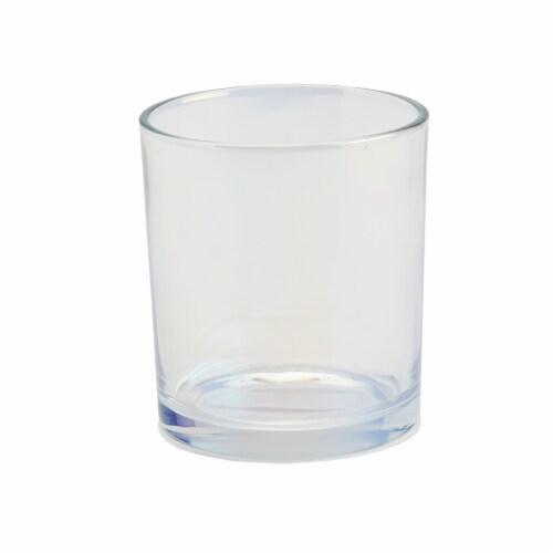 Holiday Home Candy Cane and Clear Iridescent Drinking Cup - Set of 2 Perspective: right