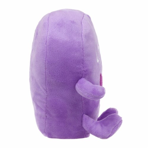 Holiday Home 9.5 Inch Purple Heart Plush Perspective: right