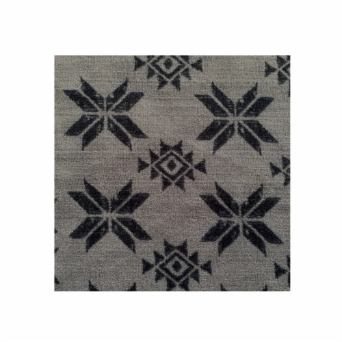HD Designs Oversized Throw Gray - Snowflake Perspective: right