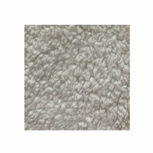 HD Designs Oversized Throw - Solid Gray Perspective: right