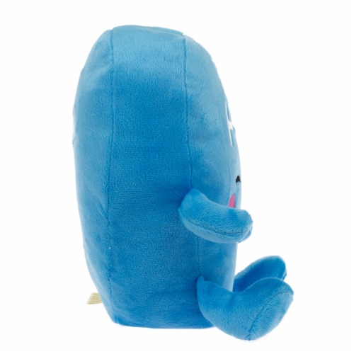 Holiday Home 9.5 Inch Blue Heart Plush Perspective: right