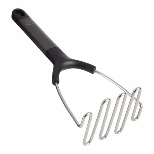 Dash of That® Stainless Steel Wire Masher Perspective: right