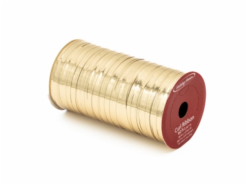 Holiday Home® Metallic Peggable Ribbon Spool - Gold Perspective: right