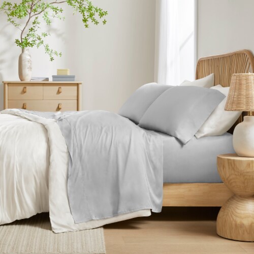 Modavari Home Fashions King Pillowcase - Light Blue Perspective: right