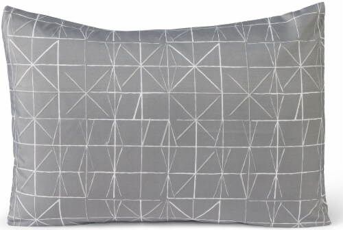 Everyday Living 5 Piece Geographic Lines Bedding Set Perspective: right