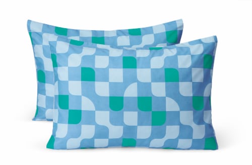 EDL Biab-Morphing Check Queen Bed Set Perspective: right