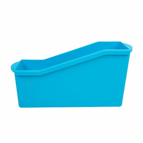 Office Works Magazine Holder - Light Blue Perspective: right