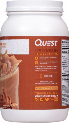 Quest™ Peanut Butter Protein Powder Perspective: right