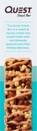 Quest Sea Salt Caramel Almond Snack Bar Perspective: right