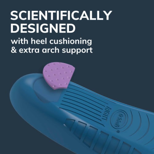 Dr. Scholl’s Heel Pain Relief Orthotic Inserts for Women (5-12) Insoles Perspective: right