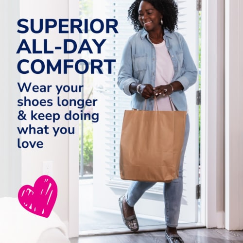 Dr. Scholl's® Stylish Step™ Clear Discreet Cushioning Insoles for Flats Perspective: right