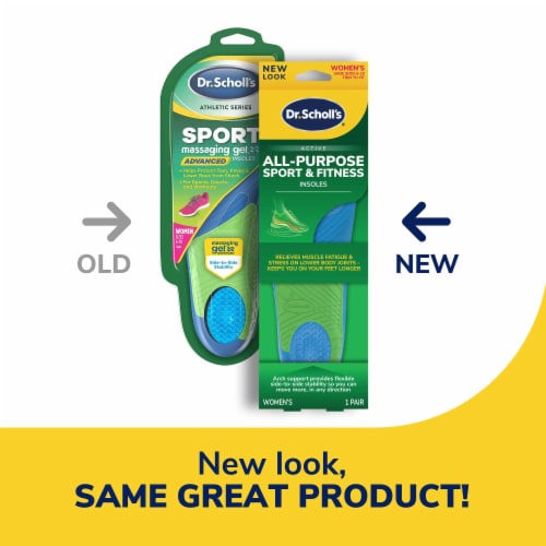 Dr. Scholl's® Athletic Series Sport Advanced Women's Insoles Perspective: right
