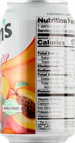 Kern's® Peach Nectar Perspective: right