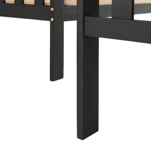 SAFAVIEH Outdoor Collection Lardner Living Set Dark Slate Grey/Sahara Beige Perspective: right
