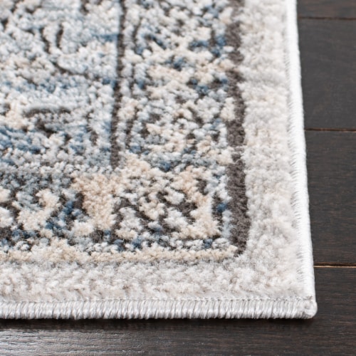 Safavieh Martha Stewart Dacota Oregon Area Rug - Light Blue/Ivory Perspective: right