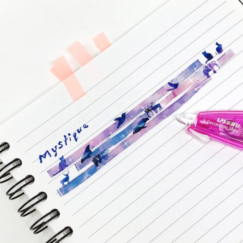 Wrapables Novelty Sticker Machine Pens  for Home Office School, Animals and Nature Perspective: right