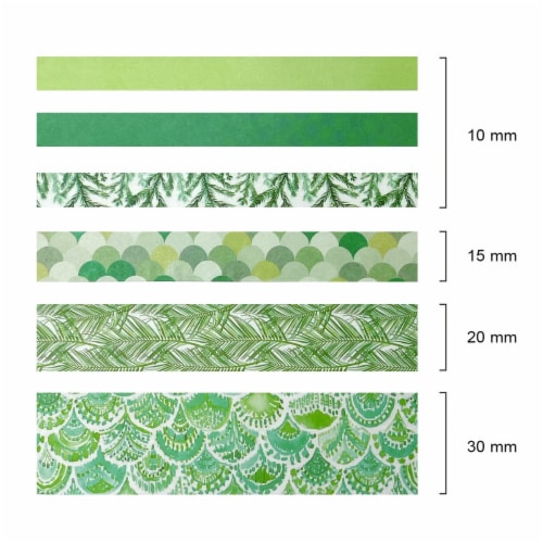 Green Leaves | Washi Tape Green Leaves | Washi Tape