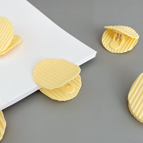 Wrapables Potato Chip Clip, Fresh Foods Snack Bag Closure Clip (Set of 10) Perspective: right