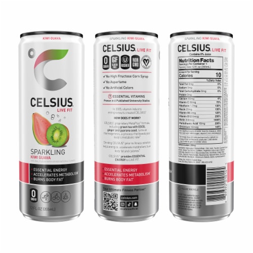 CELSIUS® Sparkling Energy Drink Variety Pack Cans, 12 pk / 12 fl