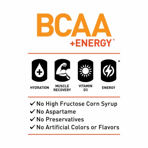 CELSIUS BCAA Sparkling Tropical Twist Energy Drink Perspective: right