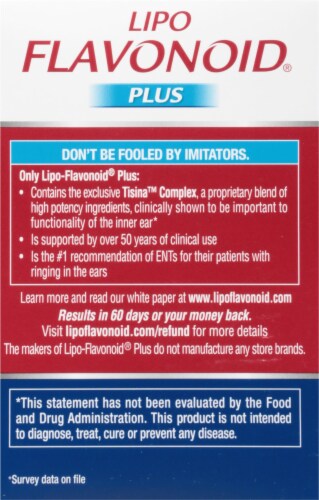 Lipo Flavonoid® Plus Inner Ear Health Caplets Perspective: right