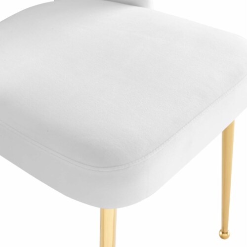 Modway Furniture EEI-3836-WHI Rouse Dining Room Side Chair, White Perspective: right
