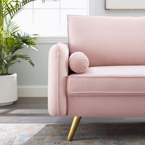 Revive performance discount velvet sofa