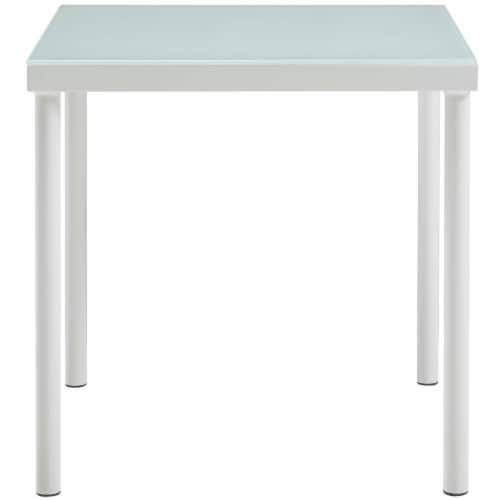 Harmony 3-Piece  Sunbrella Outdoor Patio Aluminum Seating Set Gray Navy Perspective: right