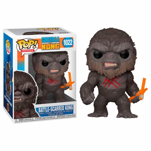 Funko Pop! Movies: Godzilla Vs Kong - Battle Worn Kong, 1