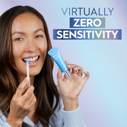 Crest 3D White Daily Whitening Serum Advanced Enamel White Leave-On Teeth Whitening Treatment Perspective: right