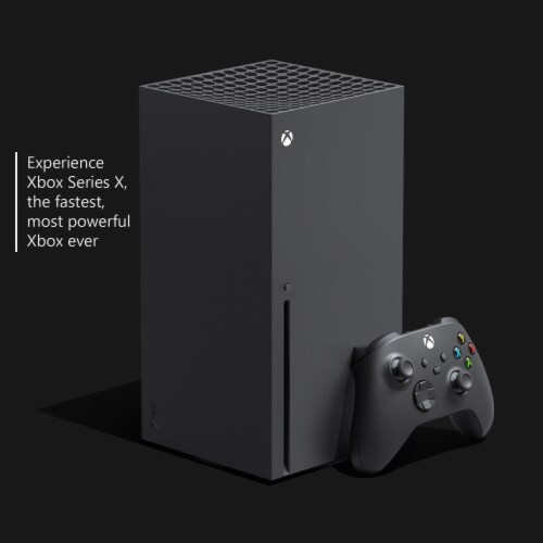 XBox Series X Video Game Console Perspective: right