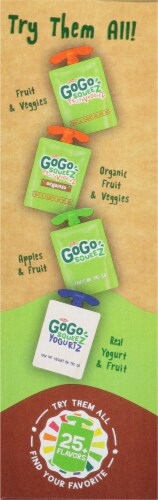 GoGo Squeez Organic Apple Cinnamon Applesauce Pouches Perspective: right
