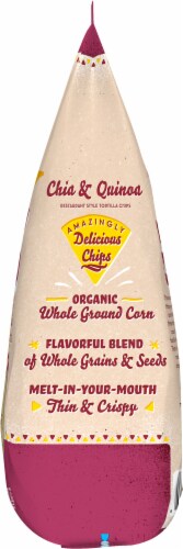 Late July Organic Chia & Quinoa Restaurant Style Tortilla Chips Perspective: right