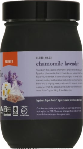 Paromi Chamomile Lavender Rooibos Full Leaf Tea Sachets Perspective: right